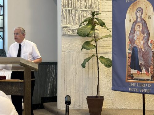 Bro. Kenneth proclaims the Word of God